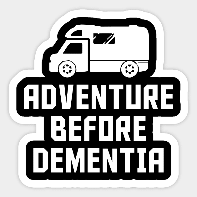 Adventure Before Dementia Sticker by amalya